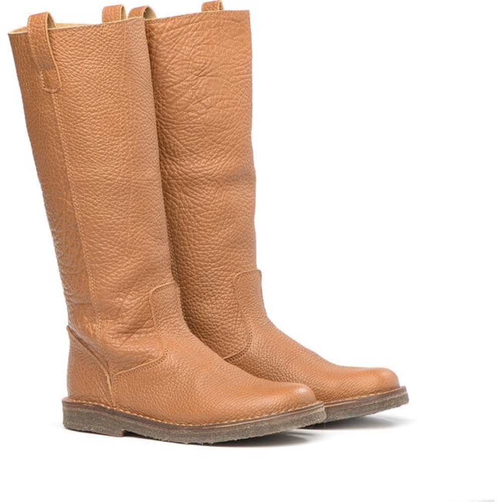 Pepe Tall Leather Boots in Brown Size 37 US size 6
